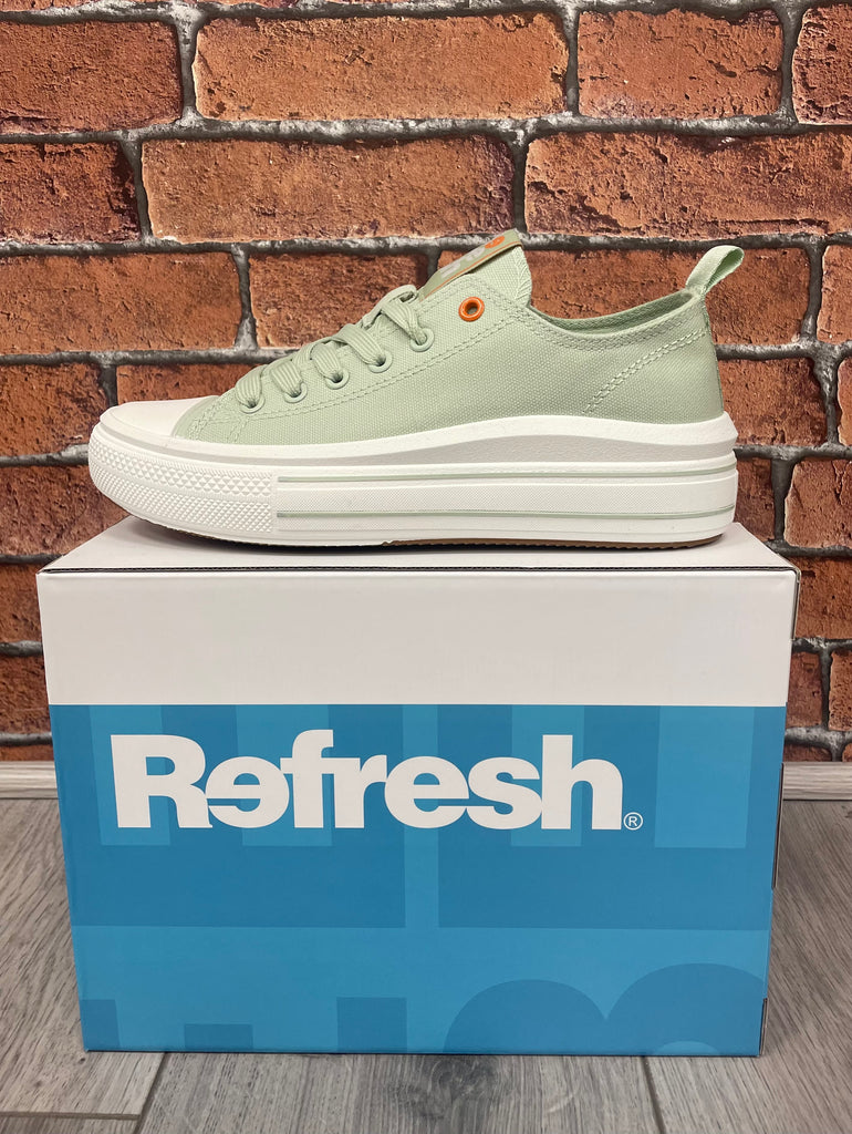 Refresh Womens Sneaker 171930 Green