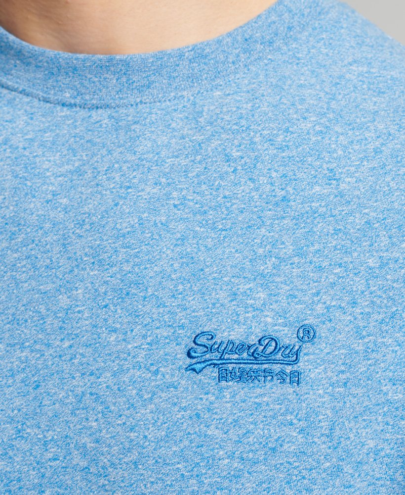 Superdry Vintage Logo EMB Tee Clothing Blue Fresh – in Jeanius