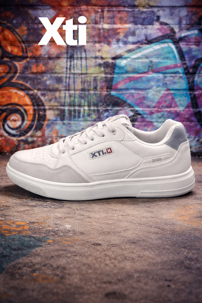 XTI Men’s Sport Trainer in Off White