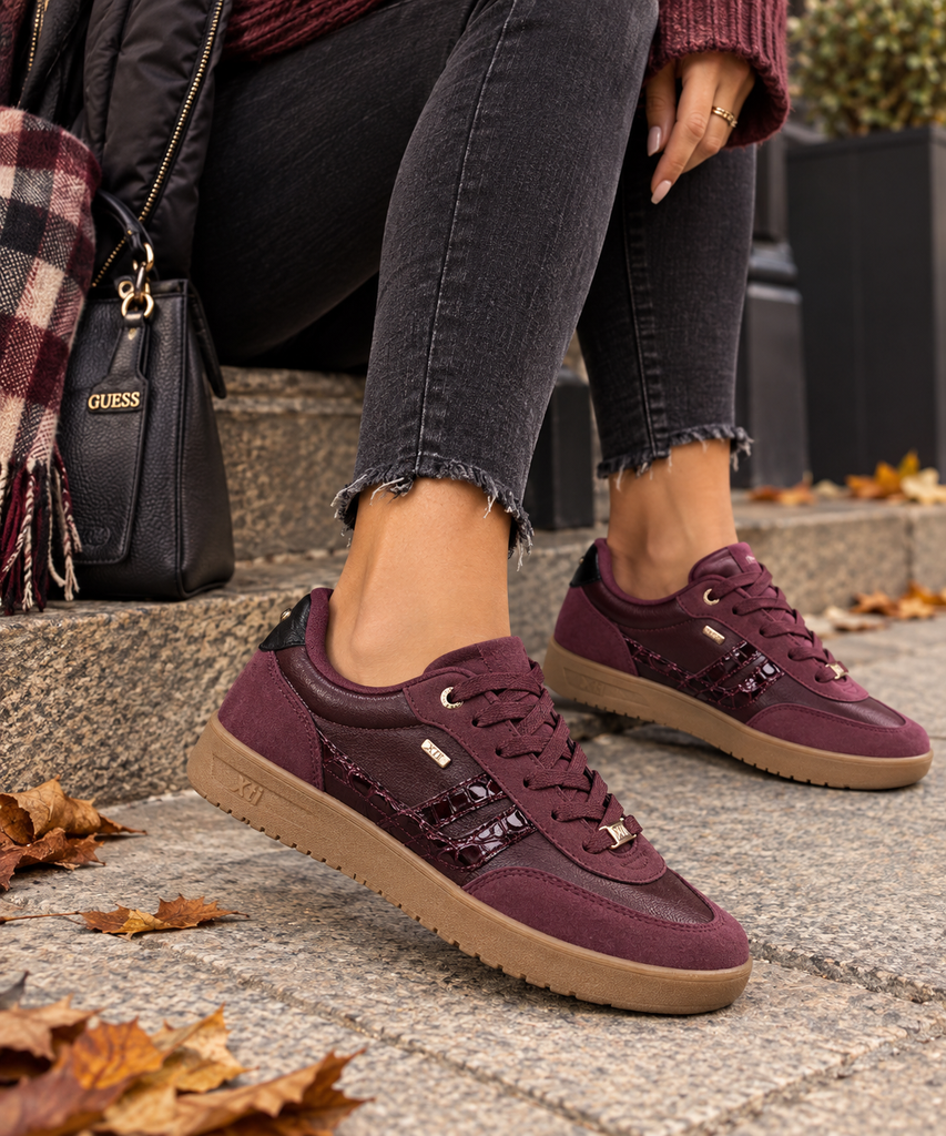Lloyd and Pryce Tommy Bowe Ladies Boreland/Shiels Trainer - Burgundy