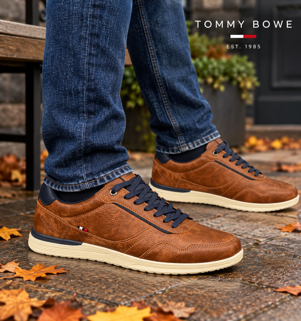 Lloyd and Pryce Men’s Tommy Bowe Twenty 4 Trainer- Tobacco