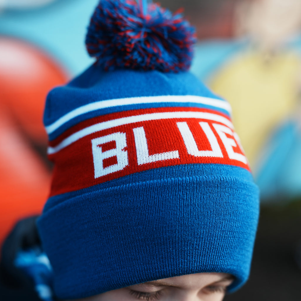 Spirit Of 1886 Linfield Bobble Hat "The Blues"