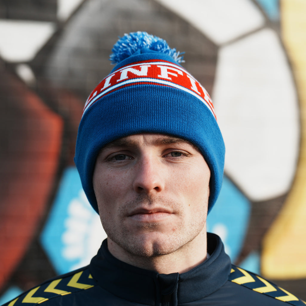 Spirit Of 1886 Linfield Bobble Hat "Linfield"