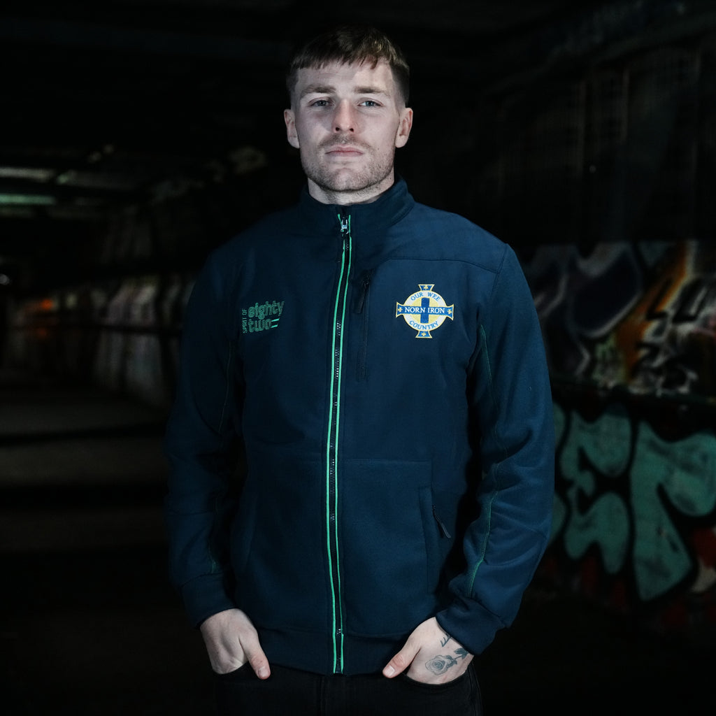 Spirit of 82 - Retro Fleece Jacket Navy
