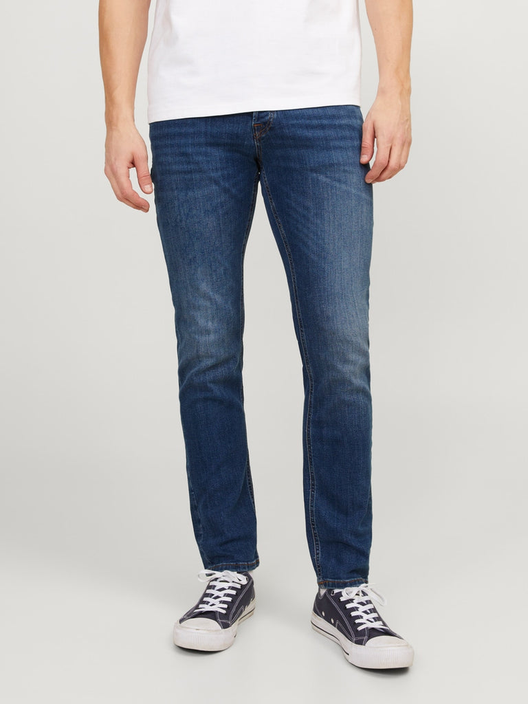 JJITIM JJORIGINAL AM 782 50SPS SLIM STRAIGHT FIT JEANS Blue Denim