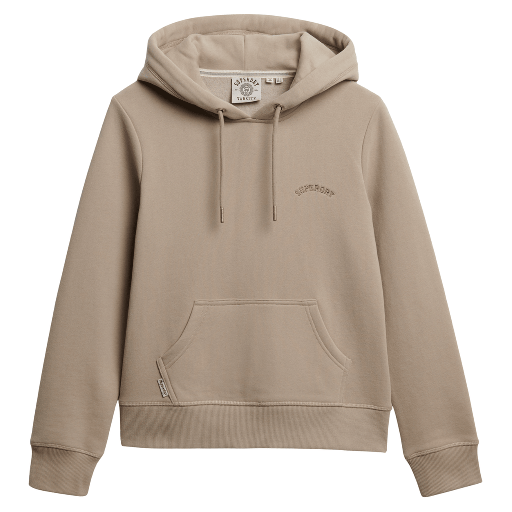 Women’s Superdry Essential Logo Hoodie Cobblestone