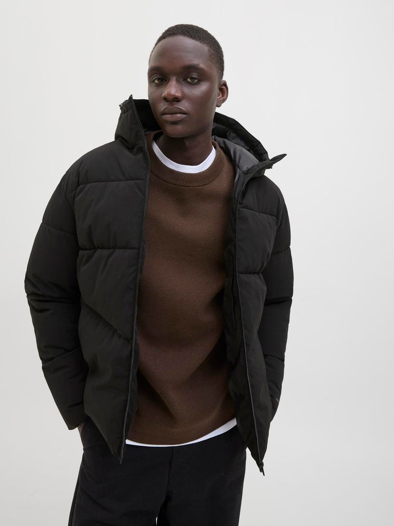 Jack&Jones Global Puffer Jacket Black