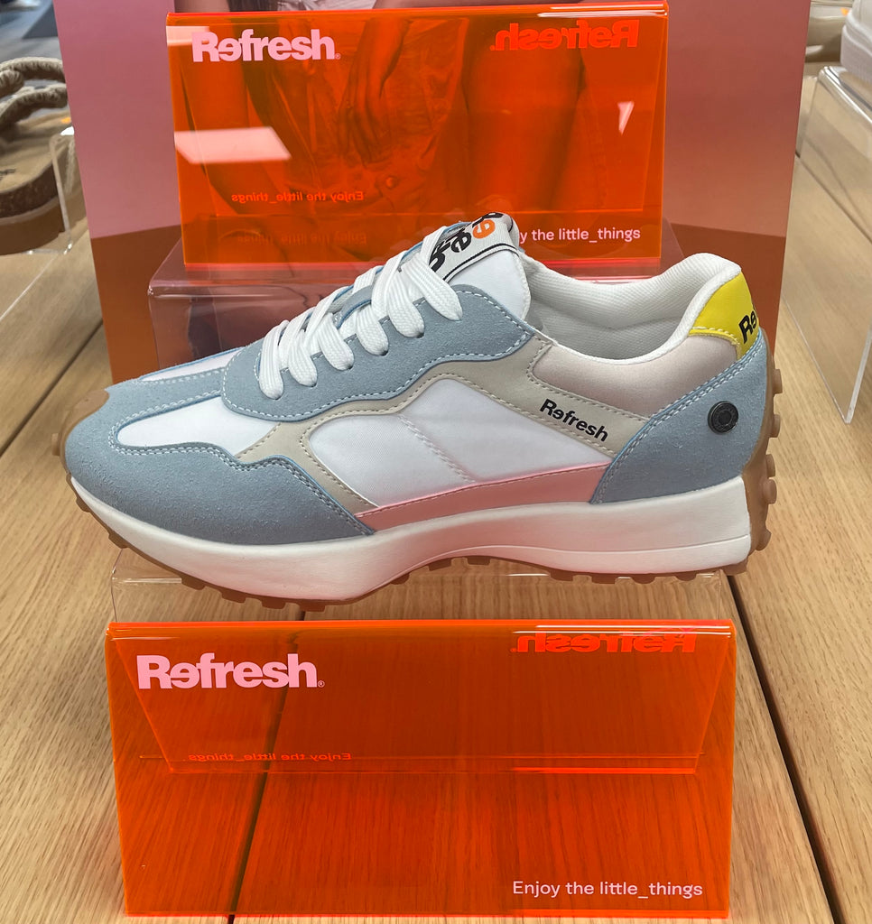 Refresh Ladies Runner in White/Blue