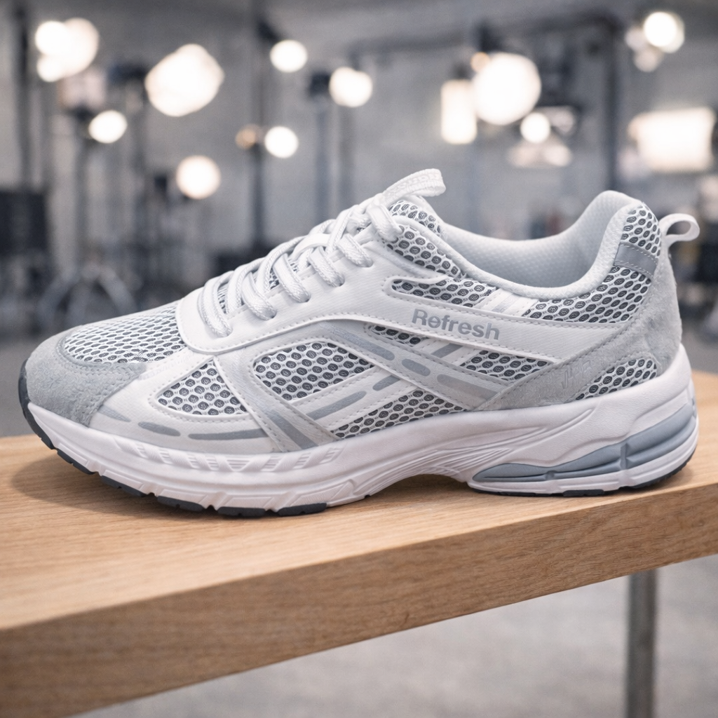 Refresh Women's Sporty Trainer in White
