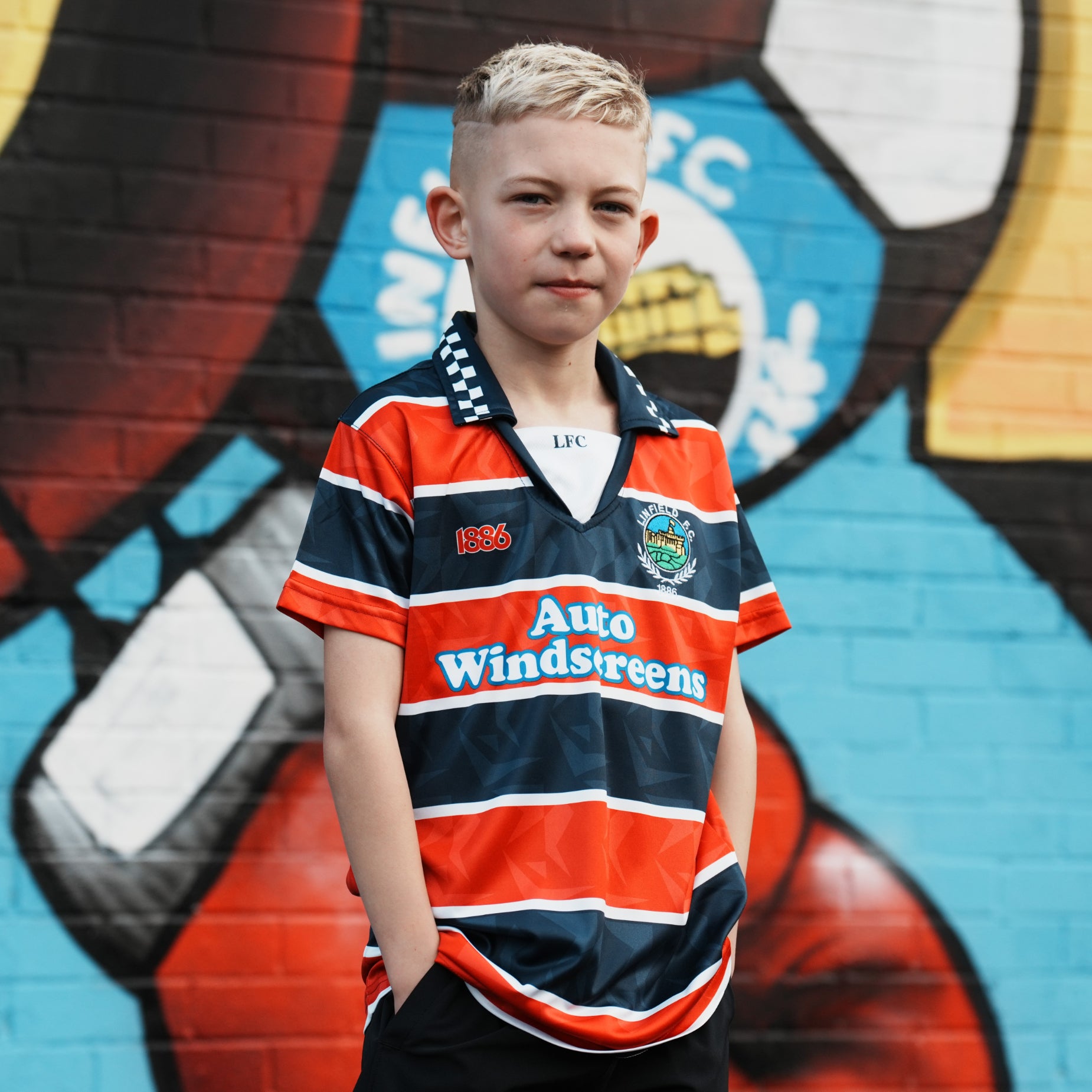 Linfield Rangers Top Spirit Of 1886 Linfield Junior Top